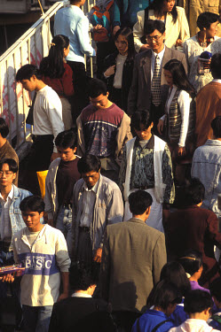Shoppers in Beijing Lu.