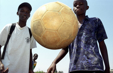 Mathare Youth Football Project encourages boys and girls from the slums to play the game. Some of its teams play in the national league, and one of its players now plays in Denmark.