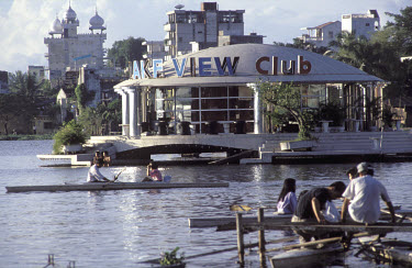 The Lake View Club on West Lake. The wealthy in Hanoi like to show off their status.