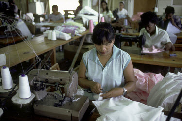 The Eagle Garment Factory, which makes clothing for regional and local sale.