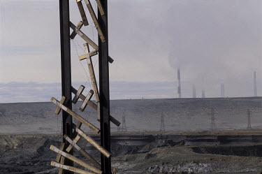 A nickel factory emits sulphur dioxide pollution into the air. Despite poor ecological conditions which lead to long term health problems, many people migrate to this resource-rich Siberian city above...
