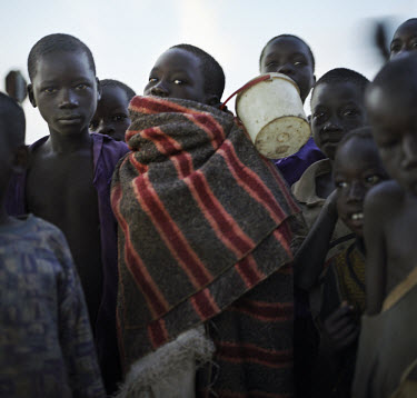 Children gather together to sleep every night in the town of KItgum. Afraid of being abducted by the Lord's Resistance Army (LRA), each night up to 15,000 children leave their homes in nearby IDP camp...