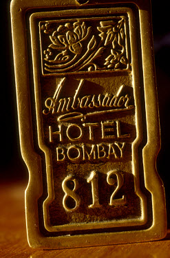 Key holder from the Ambassador Hotel.