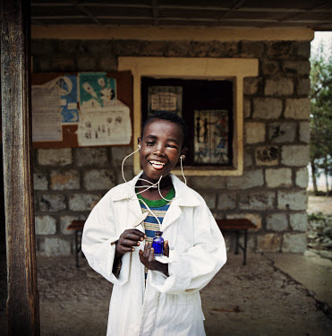 Feleke Shalachewu, 10, wants to be a doctor when he grows up. ^I want to be a doctor because it's a useful profession. I plan to be a doctor to cure patients. It's the best profession. I want to make...