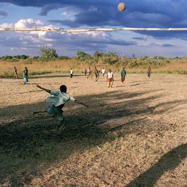 Children play a game of football.    The village of Dickson contains 55 households and some 300 inhabitants. In 2005 photographer Jan Banning and writer Dick Wittenburg spent two extended stays in the...