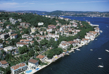 View of the Bosphorus river.