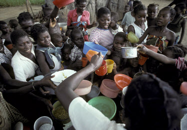 SOS children's village feeding programme.