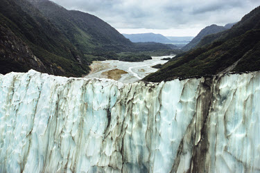 The Franz Josef Glacier in Westland National Park, an ice formation which was first explored in 1865 by Austrian Julius Haast, who named it after the Austrian emperor.
