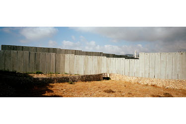 The 'separation wall' in the West Bank.