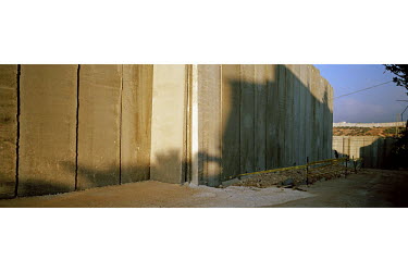 The Israeli separation wall / barrier.