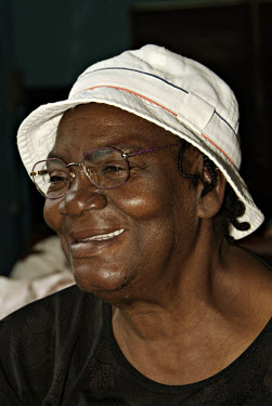 A portrait of Florence Hare, a leading member of the community in Springvale.