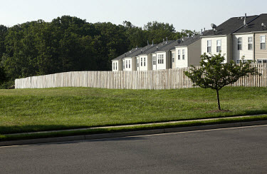 Houses in Manassas, Virginia. The area is suffering from a major collapse in the housing market following the subprime crisis and global credit crunch, which has forced the foreclosure and abandonment...
