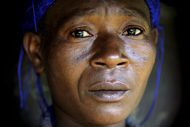 35 year old Feridian, who lost her husband and three children during the 1994 genocide.