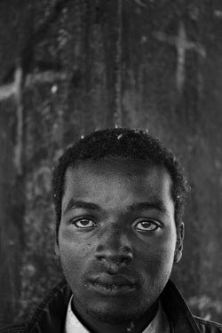 Joseph Varenz lost his entire family in the genocide in Rwanda in 1994. He now lives on the street in Yeoville, Johannesburg.