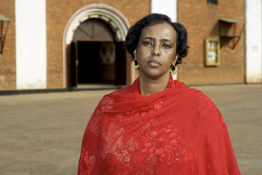 Rakiya Omaar, head of African Rights NGO responsible for tracking down 'genocidaires', those responsible for perpetrating the killings during the 1994 genocide.