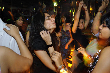 Middle class dancers in a nightclub.