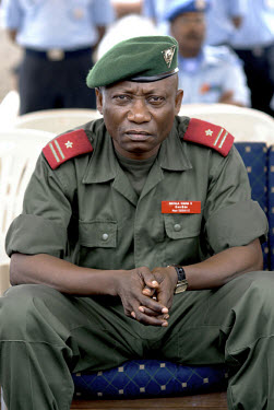 General Mayala Kiama, commander of the 8th region of the Congolese National Army in North Kivu.
