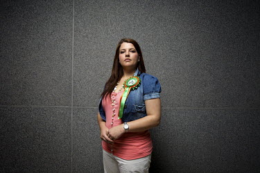 Chrisna De Kok (The University of Free State campus leader), member of the right wing Afrikaans political party, the Freedom Front Party. A majority of the university's 25,000 students, around 65 perc...
