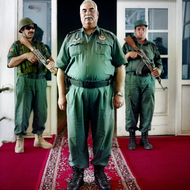 Afghan National Army general, and chief of police in Herat, Estamullah Alizai.