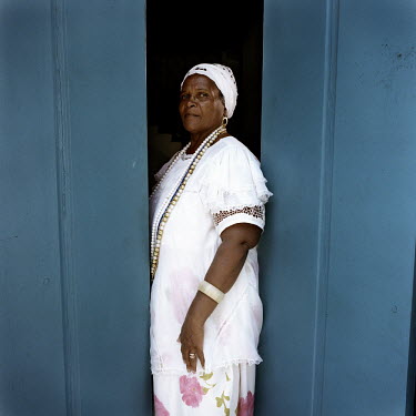 70 year old Irmana Adelaide has been a member of the Irmandada da Boa Morte (Sisterhood of the Good Death) for the last 10 years. The Sisterhood began as a bank in 1823, founded by freed slaves, to fi...