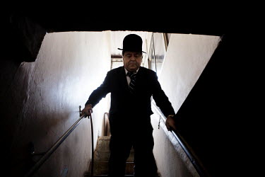 Dr. Ashok Aswani makes his way outside dressed as Charlie Chaplin. In 1973, Dr. Ashok Aswani established the Charlie Circle, a society founded to honour the legendary comic actor Charlie Chaplin. Ever...