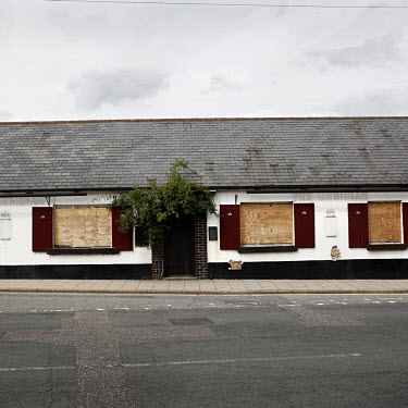 The Meridien pub, now closed and boarded up. It will be turned into flats. It has been reported that up to five pubs in the UK are closing each day.