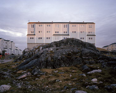 A residential area in Nuuk.