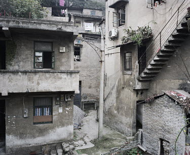 Old housing in Chongqing.