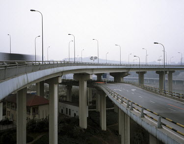 Overlapping roads in Chongqing.