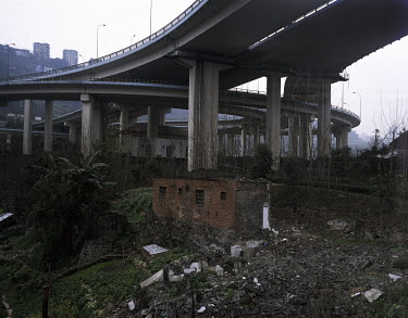 Overlapping roads in Chongqing.
