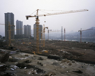 A construction site in Chongqing.