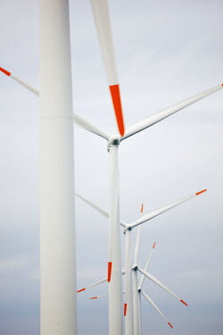 Nysted Offshore Wind Farm. There are 72 wind turbines each being 110 metres high to the tips of the blades and each turbine produces an output of 2.3 Megawatts.