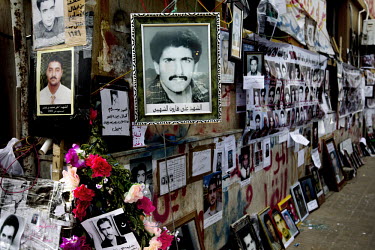 'The wall of Martyrs' - photos of people who have died in the struggle against Gadaffi. On 17 February 2011 Libya saw the beginnings of a revolution against the 41 year regime of Col Muammar Gaddafi.
