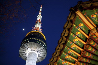 The N Seoul Tower is a communication tower built in 1969 and opened to the public in 1980. The tower measures 236.7 metres (777 feet) in height (from the base) and tops out at 479.7 metres (1,574 feet...