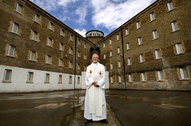 The Reverend Gordon Ashworth, Prison Chaplain at HMP Wandsworth, London.