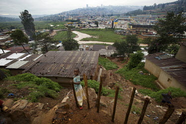 A view over Kigali, Rwanda, during the Mother and Child Health Week held in April 2010. This includes a mass drug administration against intestinal worms and schistosomiasis. Around 14 million 16 year...