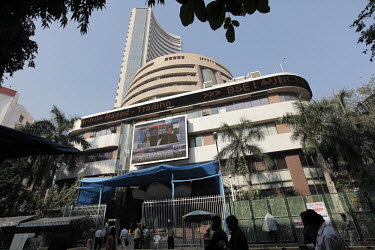 The Bombay Stock Exchange (BSE), the oldest stock exchange in Asia.