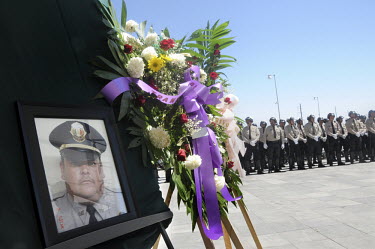 Funeral of policemen killed in Ciudad Juarez whilst on duty, friends and family pay their last respect. Ciudad Juarez, has been plagued by drug violence. With over 3000 people killed in 2010, the city...