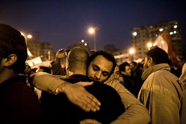 At around 6pm on the 11 February 2011 protesters in Tahrir Square rejoice as the news of Hosni Mubarak's immediate resignation filters through to the crowds camped out there. 25 January 2011 saw the b...