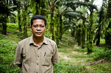 Pak Yusri Abdul Gani operations overseer at the Musim Mas palm oil plantation.