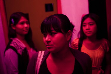 Sex workers prepare for a 'fashion show' line-up at a nightclub in Yangon (Rangoon). There are concerns that Burma, with its opening to the West, will follow other southeast Asian countries to become...