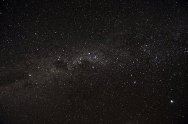 A view of the night sky above the Northern Cape, showing stars and other astronomical entities.