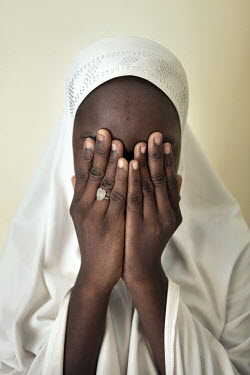 13 year old Barira (not her real name), hides her face in her hands. In a country where over 3/4 of all women are married before they are 18, she recently narrowly escaped being forced into marriage....