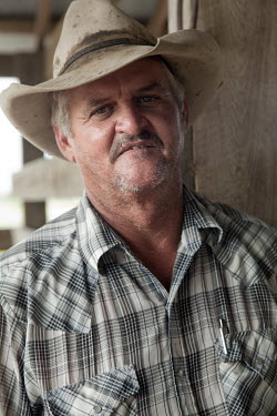 55 year old Jeff Crosby, a cattle ranch foreman near Kenansville, Florida. Talking about the US Presidential election that will be held on 6 November, 2012, he says: 'I was born and raised on the ranc...
