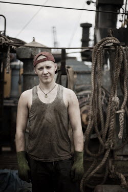 Yegor, one of the sailors on the General Ostriakov, one of the ships of the former Soviet fleet aground in Puerto de la Luz.After the fall of the Soviet Union in 1991, its enormous fleet of fishing sh...