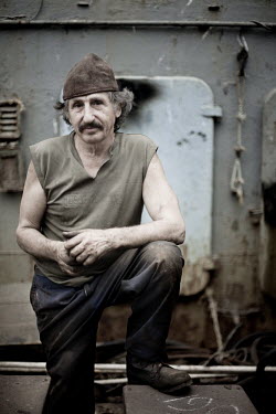 Dmitriy, one of the sailors on the General Ostriakov, one of the ships of the former Soviet fleet aground in Puerto de la Luz.After the fall of the Soviet Union in 1991, its enormous fleet of fishing...
