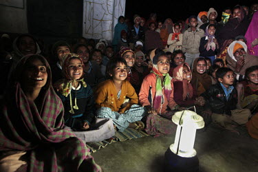 A puppet theatre using solar lamps is being used by the Barefoot College to teach villagers about solar energy. The solar powered college was founded by Bunker Roy and aims to teach illiterate women f...