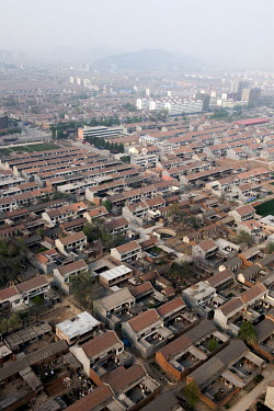 Rows of housing in Linzhou.