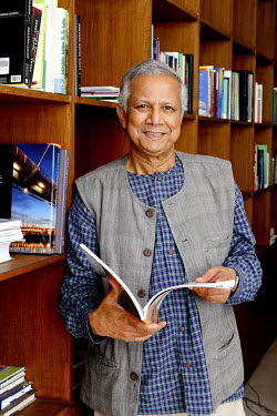 Muhammad Yunus, economist, founder of the Grameen Bank and Nobel Peace Prize recipient. The Grameen Bank was established as an alternative to traditional banking, providing credit and loans to the poo...