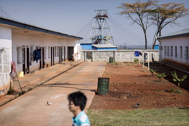 Dormitories for Chinese staff at the NFCA's (Non-Ferrous Company Africa) Chambishi copper mine. The NFCA, a Chinese company, owns and operates several mines and plants in the Copperbelt. The Chinese m...